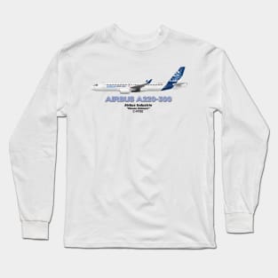 Airbus A220-300 - Airbus "House Colours" Long Sleeve T-Shirt